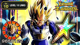 100% EZA F2P INT PRIME BATTLE LR SSJ VEGETA LEVEL 10 LINKS! Dragon Ball Z Dokkan Battle