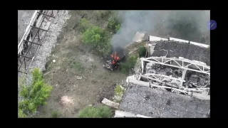 ДШВ спільно з нацгвардійцями знищив російський самохідний міномет калібру 240 мм. 2С4 “Тюльпан”