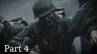 Call of duty WWII Full Walkthrough Part 4 - PS5 4K 60FPS (No Commentary)