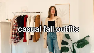 CASUAL FALL OUTFIT IDEAS | 2021 fall fashion look book