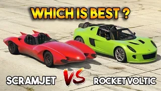 GTA 5 ONLINE : SCRAMJET vs ROCKET VOLTIC (WHICH IS BEST?)