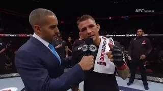 Fight Night Glendale: Dustin Poirier Octagon Interview