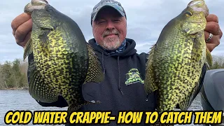 COLD WATER CRAPPIE- New Season- How To Find & Catch Them