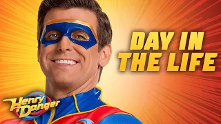 A Full Day With Captain Man! ⏰ | Henry Danger