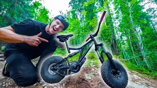 WORLDS SMALLEST DOWNHILL MTB!?