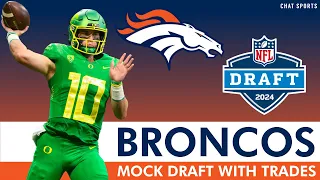 Denver Broncos Mock Draft With Trades! 7-Round NFL Mock Draft