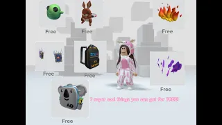Get These 7 FREE Roblox Items Before They Are GONE!