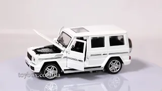 Автомодель внедорожник Mercedes-Benz Gelandewagen АВТОПРОМ: игрушки для мальчиков