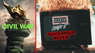 Civil War (2024) - Quick Movie Review