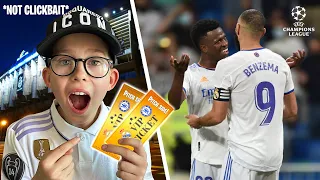 £2000 CHAMPIONS LEAUGE Seats AT REAL MADRID!! - BENZEMA + VINICIUS JR!