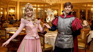 La Table de Lumière at Disneyland Hotel Paris - Princesses & Princes Meet in New Exclusive Costumes