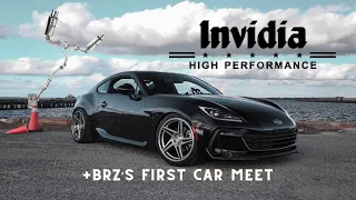 Best Sounding Exhaust for my 2022 Brz (Invidia N2) + First Car Meet!