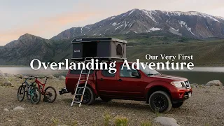 Our First OVERLANDING ADVENTURE! | Testing out the new rooftop tent + mtn biking + tons of food