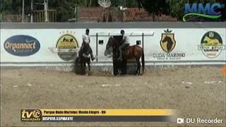 Vaqueiro sofre acidente ao cair de cavalo em vaquejada em Monte Alegre, RN