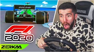 Using A STEERING WHEEL For The First Time! (F1 2020 My Team #14)