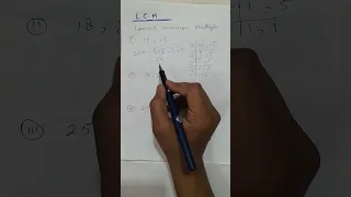 LETS KNOW..LCM..LEAST COMMON MULTIPLE...EASY METHOD.FAST TRICK..