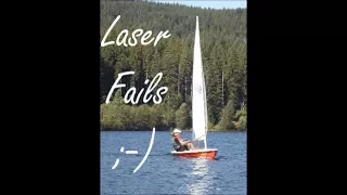 Some Sailing Fails on a Laser ⛵