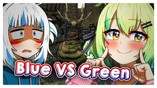 Fauna and Gura's Sweaty Dark Souls Battle