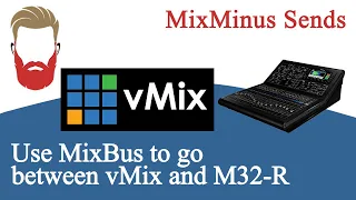 Sending and Receiving MixMinus Busses with vMix and M32-R