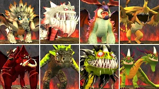 ALL DRAGONS TITAN MODE - School of Dragons