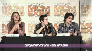 Teen Wolf Panel Part 2 MCM London Comic Con 2011