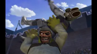 Shrek vs Knights TF2 Dub