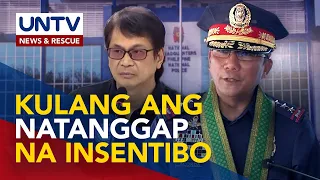 Abalos, Acorda, nais imbestigahan ang kulang na SRI ng mga pulis noong Disyembre