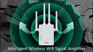 Intelligent Wireless Wifi Signal Amplifier