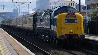 Deltic 'Alycidon' 55009 on the ECML with the 'Capital Deltic Reprise' - 29th July 2023