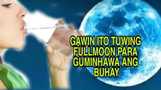 GAWIN ITO TUWING FULLMOON PARA GUMINHAWA ANG BUHAY-APPLE PAGUIO7