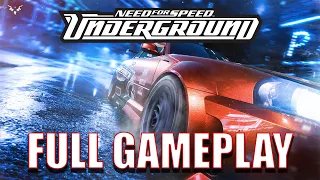Need For Speed Underground - Full Gameplay - No Commentary
