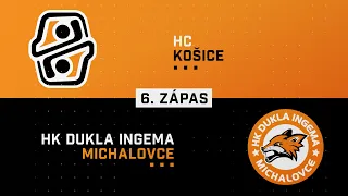 6.zápas štvrťfinále HC Košice - HK Dukla INGEMA Michalovce HIGHLIGHTS