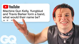 YUNGBLUD Replies to Fans on the Internet | Actually Me | GQ