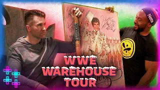 Big E and Tyler Breeze tour the WWE Warehouse!