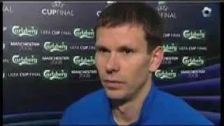 Konstantin Zyrianov of FC Zenit Interview from 2008 UEFA Cup