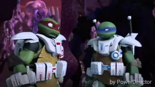 Very cute moment~~TMNT 2016