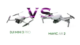 DJI Mini 3 Pro или MAVIC AIR 2. Что выбрать? Минусы