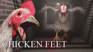GAME HORROR DIKEJAR AYAM RAKSASA?! Chicken Feet