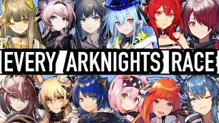 All Arknights Races EXPLAINED! - [Arknights Lore]