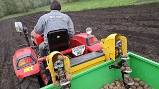 Саджання картоплі трактором SHIFENG SF244C