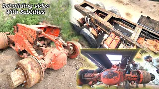 Fully Rebuilding an old truck | Leaf Springs Engine Silencer Gear box Chassis Body Cabin Clutch