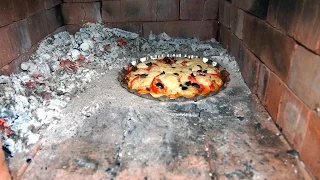Дровяная печь для настоящей пиццы своими руками за 1 час!