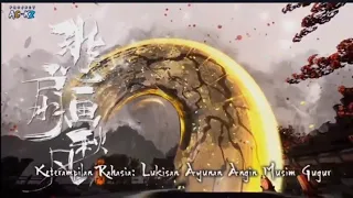 mengchuan mengeluar kan teknik lukisan ayunan musim gugur 😱 || jedag jedug donghua Azurelegacy