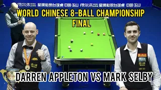 2015 WPA/CBSA World Chinese 8-ball Championship FINAL | D. APPLETON vs M. SELBY race to 21 | PART 1