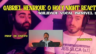 Professor de canto e produtor reagem a Gabriel Henrique -O HOLY NIGHT
