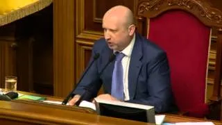 Турчинов обіцяє відпустити депутатів тільки після розгляду люстрації