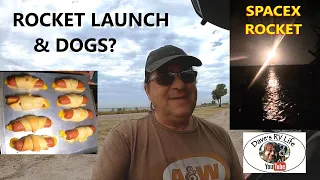 Successful Rocket Launch - Free Campsite & Crescent Dogs Near The Kennedy Space Center in Florida
