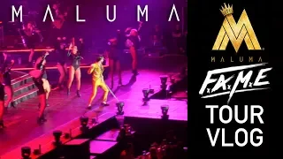 Maluma F.A.M.E. Tour Vlog