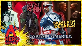 Brave New Details Emerge! Captain America 4 PREVIEW | Rated-R TMNT Film: Last Ronin | Heroes Reboot