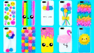 10 DIY PHONE CASES ~ Phone Hacks and Crafts #4